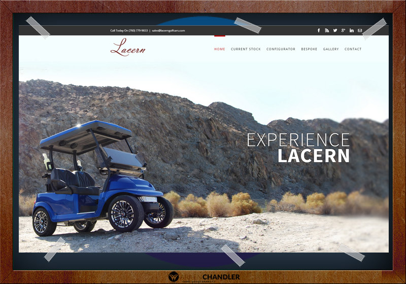 Lacern Golf Cars Website